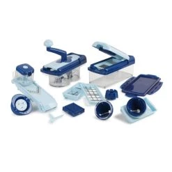 Rabatt 🛒 Genius Nicer Dicer Fusion Smart (23 Teile) Gemüse- & Spiralschneider Zum Gemüse Schneiden; A34066 ⭐