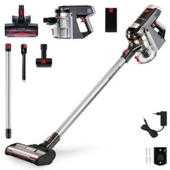 Billig 🎁 Genius Invictus X9 Set 13tlg Akku Staubsauger Handstaubsauger Mit LED Beutellos Kabellos HEPA Für Allergiker Tierhaare; A28141 🔔