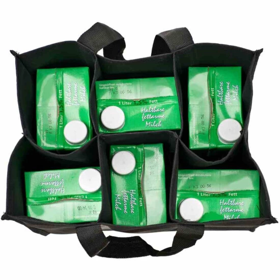 Auslauf ❤️ Genius Flaschentasche Mit 6 Fächern 🧨 7 Auslauf ❤️ Genius Flaschentasche Mit 6 Fächern 🧨 – Bild 5