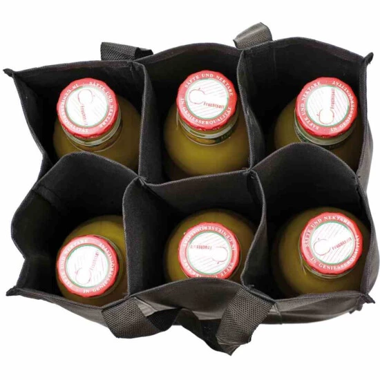 Auslauf ❤️ Genius Flaschentasche Mit 6 Fächern 🧨 8 Auslauf ❤️ Genius Flaschentasche Mit 6 Fächern 🧨 – Bild 6