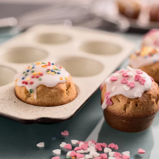 Brandneu ✔️ Genius Cerafit Bakery Muffinblech 🌟 4 Brandneu ✔️ Genius Cerafit Bakery Muffinblech 🌟 – Bild 2