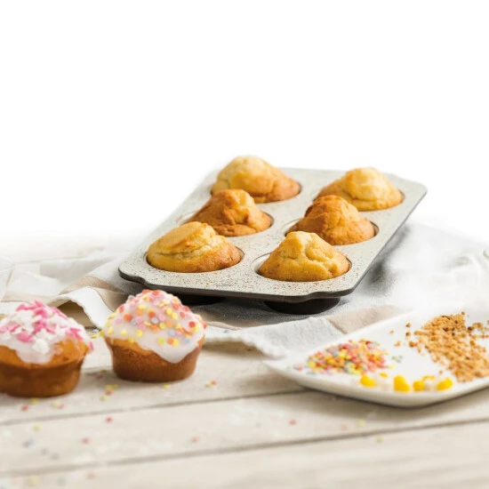 Brandneu ✔️ Genius Cerafit Bakery Muffinblech 🌟 5 Brandneu ✔️ Genius Cerafit Bakery Muffinblech 🌟 – Bild 3