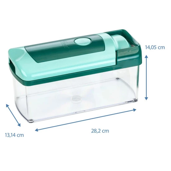 Budget ⭐ Genius Nicer Dicer Fusion (10 Teile) Alles - Schneider Obst- Und Gemüseschneider Schneid - Gerät; A33728 🤩 6 Budget ⭐ Genius Nicer Dicer Fusion (10 Teile) Alles - Schneider Obst- Und Gemüseschneider Schneid - Gerät; A33728 🤩 – Bild 4