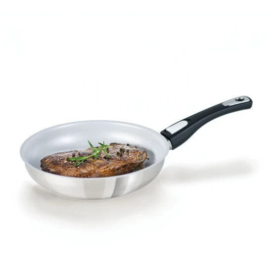 Budget 🎁 Genius Cerafit Steel Pfanne + Glasdeckel 24cm Bratpfanne Alle Herdarten Antihaft; A24664 🌟 6 Budget 🎁 Genius Cerafit Steel Pfanne + Glasdeckel 24cm Bratpfanne Alle Herdarten Antihaft; A24664 🌟 – Bild 4