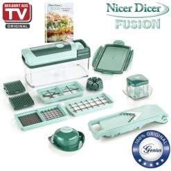Bestes Angebot 🌟 Genius Nicer Dicer Fusion 13tlg. Mint 😀 -Genius Verkäufe unnamed file 1377