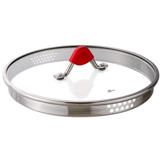 Neu 🧨 Genius Steelfit PRO 500 Bratpfanne Ø 24 Cm Mit Deckel Universalpfanne Mit Aluminiumkern In Silber; A24421 🌟 6 Neu 🧨 Genius Steelfit PRO 500 Bratpfanne Ø 24 Cm Mit Deckel Universalpfanne Mit Aluminiumkern In Silber; A24421 🌟 – Bild 4