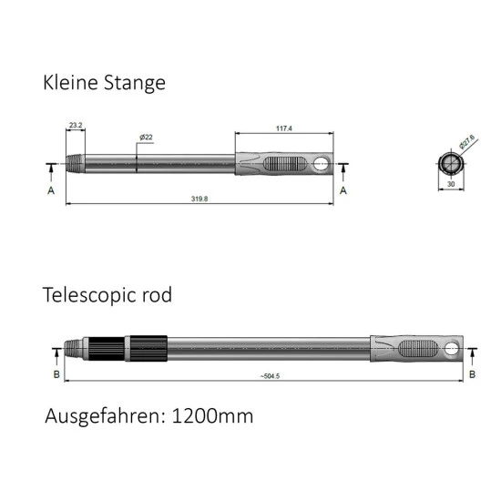 Auslauf 🛒 Genius Fensterwischer Deluxe-Set 7 Tlg - Fensterputzer + Ausziehbarer Teleskop-Stiel, Wanne & Mikrofaserbezug | Streifenfreie Sauberkeit; A81964 🤩 6 Auslauf 🛒 Genius Fensterwischer Deluxe-Set 7 Tlg - Fensterputzer + Ausziehbarer Teleskop-Stiel, Wanne & Mikrofaserbezug | Streifenfreie Sauberkeit; A81964 🤩 – Bild 4