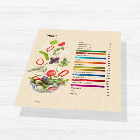 Coupon ✨ Genius Nicer Dicer Knife Professional (7 Teile) Messer - Set Schneidbrett Messerblock Aus Bambus Inkl. Rezeptheft; A8153 ✔️ 11 Coupon ✨ Genius Nicer Dicer Knife Professional (7 Teile) Messer - Set Schneidbrett Messerblock Aus Bambus Inkl. Rezeptheft; A8153 ✔️ – Bild 9