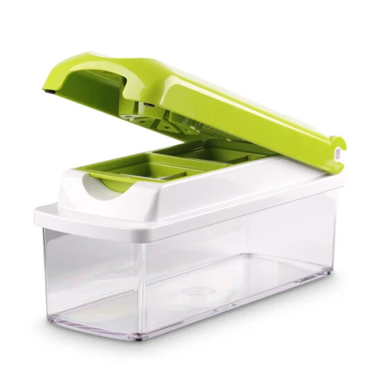 Budget 🔔 Genius Nicer Dicer Plus (12tlg) Gemüseschneider Zwiebelschneider Hobeln Schneiden In Kiwi; A33541 🌟 5 Budget 🔔 Genius Nicer Dicer Plus (12tlg) Gemüseschneider Zwiebelschneider Hobeln Schneiden In Kiwi; A33541 🌟 – Bild 3