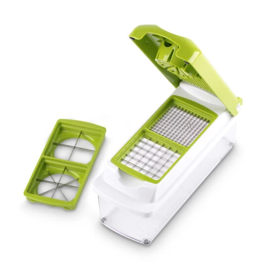 Budget 🔔 Genius Nicer Dicer Plus (12tlg) Gemüseschneider Zwiebelschneider Hobeln Schneiden In Kiwi; A33541 🌟 6 Budget 🔔 Genius Nicer Dicer Plus (12tlg) Gemüseschneider Zwiebelschneider Hobeln Schneiden In Kiwi; A33541 🌟 – Bild 4
