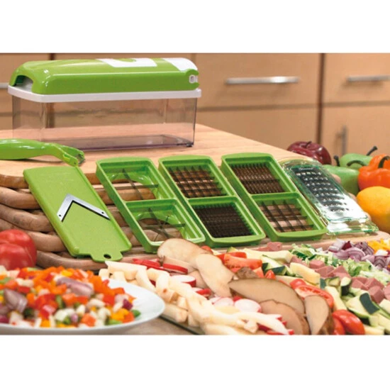 Budget 🔔 Genius Nicer Dicer Plus (12tlg) Gemüseschneider Zwiebelschneider Hobeln Schneiden In Kiwi; A33541 🌟 10 Budget 🔔 Genius Nicer Dicer Plus (12tlg) Gemüseschneider Zwiebelschneider Hobeln Schneiden In Kiwi; A33541 🌟 – Bild 8