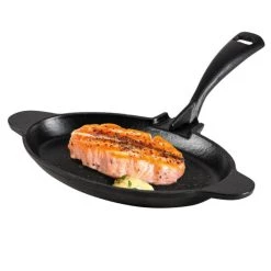 Coupon 🎁 Genius BBQ Grill-Pfännchen Servier-Pfännchen Raclette-Pfännchen Servierpfanne Antihaftbeschichtet Oval; A24560 ⭐