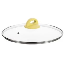 Bestes Angebot 🔔 Genius - Cerafit Style Glasdeckel Ø 28cm Gelb (24373) Deckel Für Topf Kochtopf 🤩