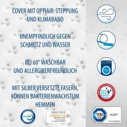 Blitzangebot 😀 Genius Eazzzy Deluxe Matratzentopper 140x200 Cm – Atmungsaktiv, Orthopädisch & Viscoelastischer Topper Mit 9cm Höhe H3+Bezug; A19399 🤩 -Genius Verkäufe unnamed file 159