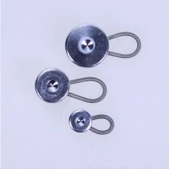 Großhandel 😉 Genius Ideas Vergrößerungsknöpfe Knopf 3er-Set Hemd Bluse Alu R021095 🎉