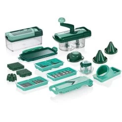 Angebote 🔔 Genius Nicer Dicer Fusion Smart (Set 23tlg.) | Inkl. Nicer Twist : Mintgrün 🤩