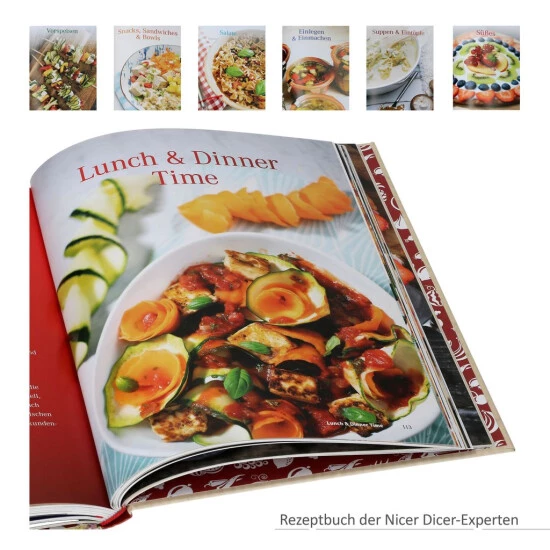 Rabatt 🥰 Genius Nicer Dicer Quick 7tlg Set Original Rezeptbuch Bekannt Werbung Zerkleinern In Pfanne Schüssel Topf ❤️ 5 Rabatt 🥰 Genius Nicer Dicer Quick 7tlg Set Original Rezeptbuch Bekannt Werbung Zerkleinern In Pfanne Schüssel Topf ❤️ – Bild 3
