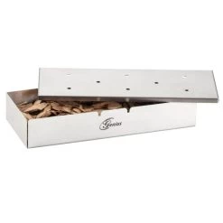 Blitzangebot ✔️ Genius BBQ Smokerbox Räucherbox Aus Rostfreiem Edelstahl; A25001 🌟