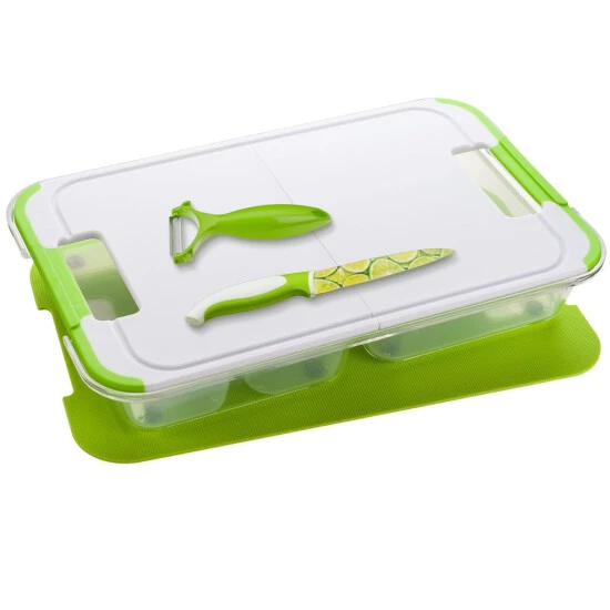 Angebote 🌟 Genius Slice N Store, Set 14tlg. : Rot 👍 6 Angebote 🌟 Genius Slice N Store, Set 14tlg. : Rot 👍 – Bild 4