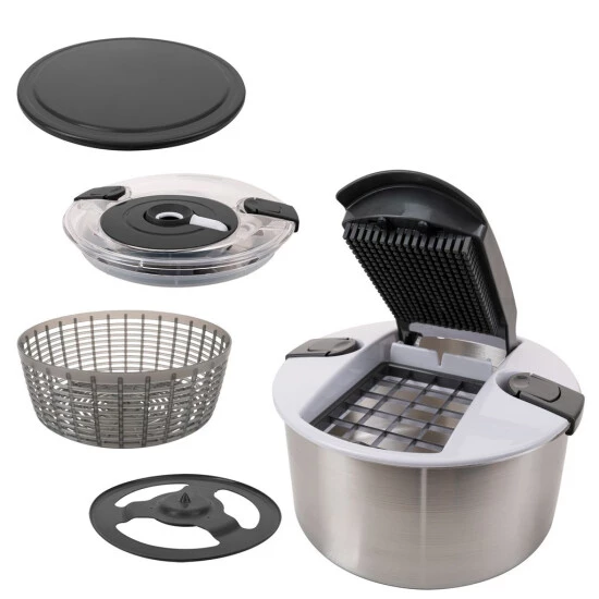 Budget 😀 Genius Nicer Dicer Family | Set 7-tlg. | Inkl. Schleuder ✔️ 3 Budget 😀 Genius Nicer Dicer Family | Set 7-tlg. | Inkl. Schleuder ✔️