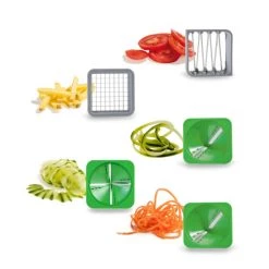 Bestes Angebot 🥰 Genius Nicer Dicer Julietti | Spiralschneider Inkl. Würfel-Einsätze | Deluxe-Set 26-tlg. 😍 -Genius Verkäufe unnamed file 1973
