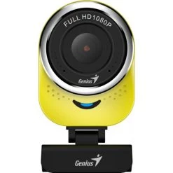 Schlussverkauf 🥰 GENIUS Webcam QCam 6000/ Yellow/ Full-HD 1080P/ USB2.0/ Mikrofon ✨