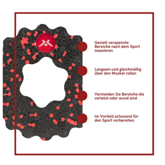 Bester Verkauf ❤️ Genius Faszienrolle G-Roll Für Intensive Tiefenmassage - Massageroller Für Triggerpunkte | Faszien-Training Für Muskeln & Bindegewebe 🎁 3 Bester Verkauf ❤️ Genius Faszienrolle G-Roll Für Intensive Tiefenmassage - Massageroller Für Triggerpunkte | Faszien-Training Für Muskeln & Bindegewebe 🎁 – Bild 2