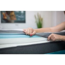 Budget 🌟 Genius Eazzzy Topper 90x200x7 Cm Atmungsaktiv & Orthopädischer Kaltschaum Matratzentopper Für Matratze & Boxspringbett Aus Gelschaum 💯 -Genius Verkäufe unnamed file 217