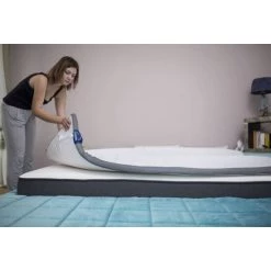 Budget 🌟 Genius Eazzzy Topper 90x200x7 Cm Atmungsaktiv & Orthopädischer Kaltschaum Matratzentopper Für Matratze & Boxspringbett Aus Gelschaum 💯 -Genius Verkäufe unnamed file 220