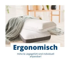 Neu ✨ Genius Eazzzy 3-in-1 Schaumkissen 40x80 Cm Höhe 15cm - Nackenstützkissen Mit Mehreren Härtegraden + Kühlender Gelschaum - Schlafkissen Für Seiten- Rücken- & Bauchschläfer 🎉 12 Neu ✨ Genius Eazzzy 3-in-1 Schaumkissen 40x80 Cm Höhe 15cm - Nackenstützkissen Mit Mehreren Härtegraden + Kühlender Gelschaum - Schlafkissen Für Seiten- Rücken- & Bauchschläfer 🎉 -Genius Verkäufe unnamed file 241