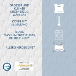 Neu ✨ Genius Eazzzy 3-in-1 Schaumkissen 40x80 Cm Höhe 15cm - Nackenstützkissen Mit Mehreren Härtegraden + Kühlender Gelschaum - Schlafkissen Für Seiten- Rücken- & Bauchschläfer 🎉 13 Neu ✨ Genius Eazzzy 3-in-1 Schaumkissen 40x80 Cm Höhe 15cm - Nackenstützkissen Mit Mehreren Härtegraden + Kühlender Gelschaum - Schlafkissen Für Seiten- Rücken- & Bauchschläfer 🎉 -Genius Verkäufe unnamed file 242