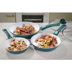 Neu 🧨 Genius Cerafit Fusion Bratpfannen-Set (7 Teile) Ø 20 Cm Ø 24 Cm Ø 28 Cm In Smaragdgrün Mit Antihaft-Beschichtung; A24055 ❤️ 8 Neu 🧨 Genius Cerafit Fusion Bratpfannen-Set (7 Teile) Ø 20 Cm Ø 24 Cm Ø 28 Cm In Smaragdgrün Mit Antihaft-Beschichtung; A24055 ❤️ -Genius Verkäufe unnamed file 256