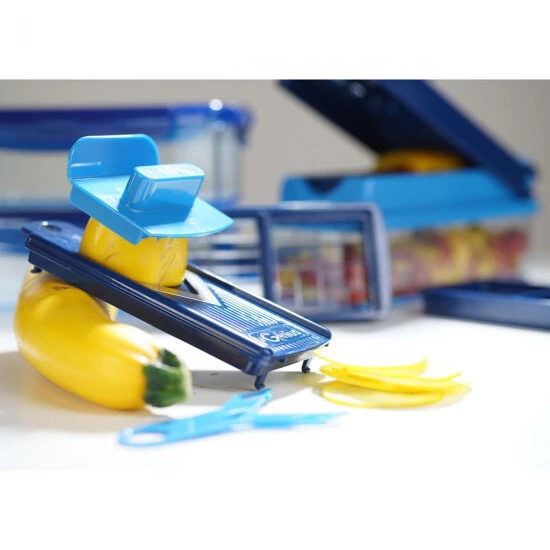 Besorgen 🛒 Genius Nicer Dicer Smart Set 14-tlg Gemüseschneider Gemüsehobel Für Obst Und Gemüse; A34142 🛒 8 Besorgen 🛒 Genius Nicer Dicer Smart Set 14-tlg Gemüseschneider Gemüsehobel Für Obst Und Gemüse; A34142 🛒 – Bild 6