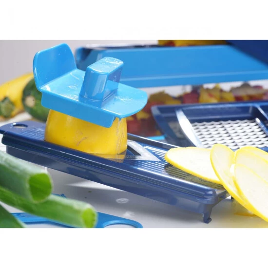 Besorgen 🛒 Genius Nicer Dicer Smart Set 14-tlg Gemüseschneider Gemüsehobel Für Obst Und Gemüse; A34142 🛒 9 Besorgen 🛒 Genius Nicer Dicer Smart Set 14-tlg Gemüseschneider Gemüsehobel Für Obst Und Gemüse; A34142 🛒 – Bild 7