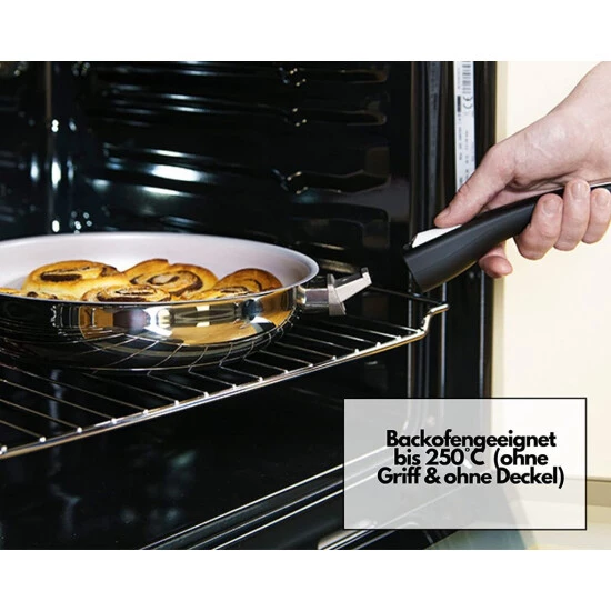 Großhandel 🥰 Genius Cerafit Steel Pfannenset 5-tlg 20 24 28 Cm Mit Deckel Induktion Pfanne 🎁 7 Großhandel 🥰 Genius Cerafit Steel Pfannenset 5-tlg 20 24 28 Cm Mit Deckel Induktion Pfanne 🎁 – Bild 5