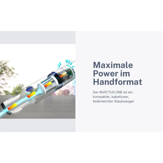 Bester Verkauf ✨ Genius Invictus One Handstaubsauger (11 Teile) Maximale Power Im Handformat Beutellos Und Kabellos; A81649 🔔 4 Bester Verkauf ✨ Genius Invictus One Handstaubsauger (11 Teile) Maximale Power Im Handformat Beutellos Und Kabellos; A81649 🔔 – Bild 2