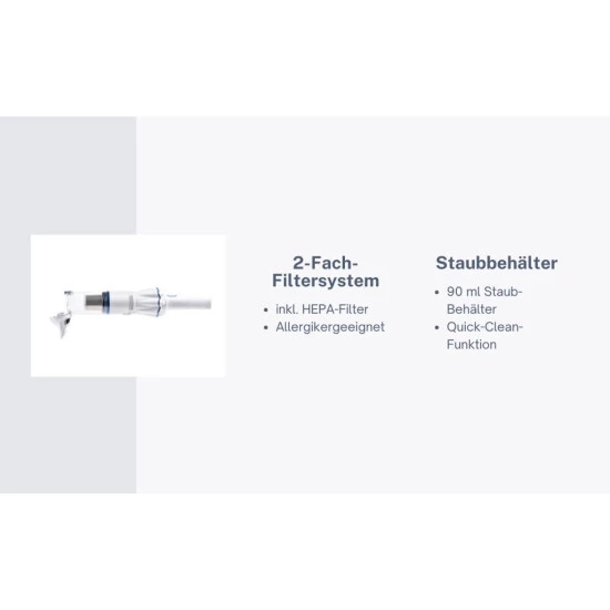 Bester Verkauf ✨ Genius Invictus One Handstaubsauger (11 Teile) Maximale Power Im Handformat Beutellos Und Kabellos; A81649 🔔 6 Bester Verkauf ✨ Genius Invictus One Handstaubsauger (11 Teile) Maximale Power Im Handformat Beutellos Und Kabellos; A81649 🔔 – Bild 4