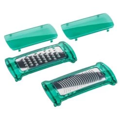 Aktion ⌛ Genius Nicer Dicer Fusion Smart Reibeinsätze Grob Und Fein Reibe Käsereibe Set; A33927 ❤️