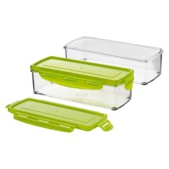 Billig 🔔 Genius Nicer Dicer Smart Auffangbehälter Set 4tlg Vorratsdose Behälter 800ml; A33556 ❤️