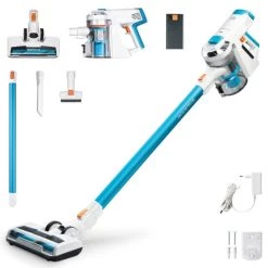 Billig 🥰 Genius Invictus X7 Set 13tlg Akku Staubsauger Handstaubsauger Mit LED Beutellos Kabellos Für Allergiker Tierhaare; A28015 ✔️