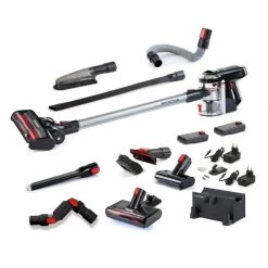 Budget ✨ Genius Invictus X9 Set 23-teilig Akku-Staubsauger - Akkusauger Mit Mini-Elektrobürste, Hochleistungs-BLDC Motor, Ladesta 🛒