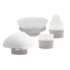 Billig 🤩 Genius Turbo Scrub Bürsten - Aufsätze (4 Teile) In Weiß; A29167 👏