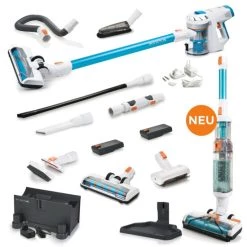 Rabatt 😀 Genius Invictus X7 Set 31tlg Akku Staubsauger Handstaubsauger Nasssauger Mit LED Beutellos Kabellos Für Allergiker Tierhaare; A81149 😉