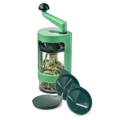 Neu 😀 Genius Super Julietti 6tlg Spiralschneider - Gemüseschneider Für Dekorative Spiralen Und Juliettis - Zoodle Maker Für Low Carb-Pasta; A18018 ⭐