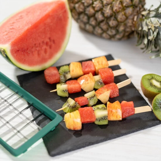 Bestes Angebot 🔔 Genius Nicer Dicer Smart | XXL-Messereinsatz (20 X 20 Mm) | Set 2-tlg. ❤️ 4 Bestes Angebot 🔔 Genius Nicer Dicer Smart | XXL-Messereinsatz (20 X 20 Mm) | Set 2-tlg. ❤️ – Bild 2