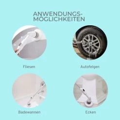 Aktion 🥰 Genius Turbo Scrub Universal-Bürste | 5 Teile | Elektronisch Mit 300 UpM | Küche, Bad & Haushalt | 3000 Reinigungs-Borst 🔔