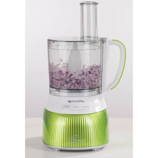 Blitzangebot ⌛ Genius Feelvita Food Processor Inkl. GRATIS Zubehör (Set 12 Teile) Standmixer Smoothie Maker Zerkleinerer In Kiwi; A8089 ❤️ 5 Blitzangebot ⌛ Genius Feelvita Food Processor Inkl. GRATIS Zubehör (Set 12 Teile) Standmixer Smoothie Maker Zerkleinerer In Kiwi; A8089 ❤️ – Bild 3